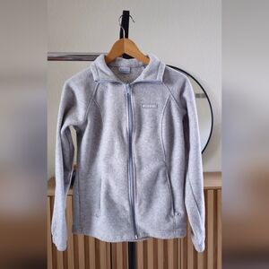 Columbia Gray Fleece Jacket